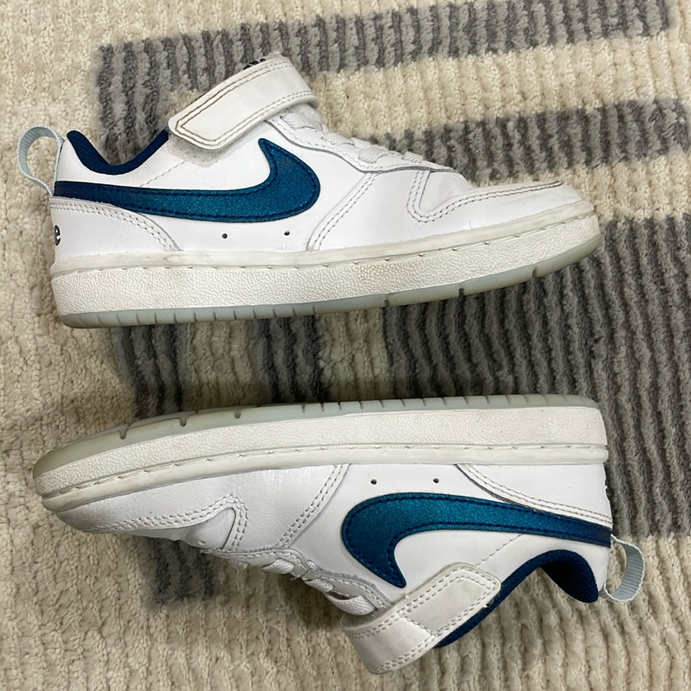 Kids Nike Blue & White Air Force One Style